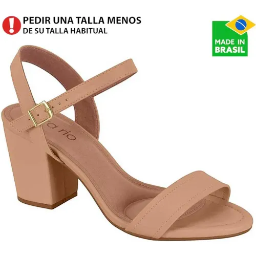 BEIRA RIO  de Mujer modelo Sandalia Vestir Mujer 8280.685. nudes sintéticos mujer 2026022714384774317 Sintético Pvc