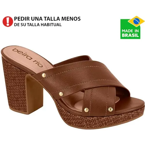 BEIRA RIO  de Mujer modelo Sandalia Plataforma Mujer 8371.221. coñacs sintéticos mujer 2026022714384774443 Sintético Pvc