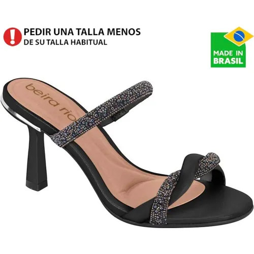 BEIRA RIO Negro de Mujer modelo Sandalia Fiesta Mujer 8545.202. negros sintéticos mujer 2026022714384774533 Sintético Pvc
