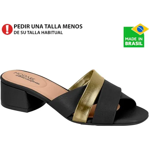 MODARE Negro de Mujer modelo Sandalia Vestir Mujer 7211.107. negros sintéticos mujer 2026022714384774965 Sintético Pvc