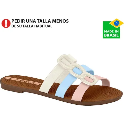 MOLECA Celeste de Mujer modelo Sandalia Flat Mujer 5297.566. celestes sintéticos mujer 2026022714384775160 Sintético Pvc