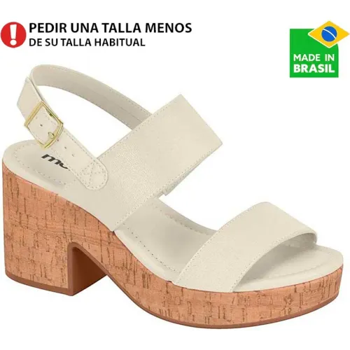 Mujer MOLECA Blanco Sandalia Plataforma Mujer 5549.101.
