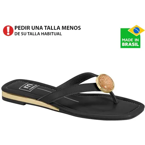 MOLECA Negro de Mujer modelo Sandalia Flat Mujer 5559.102. negros sintéticos mujer 2026022714384775724 Sintético Pvc