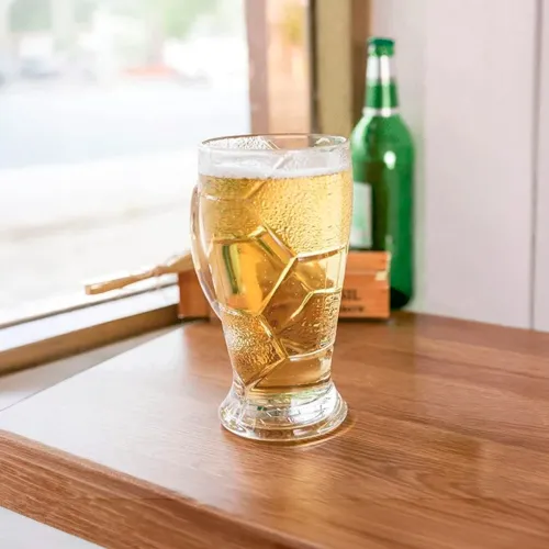 ICHIMATSU Juego X 2 Piezas Jarro Cervecero Modelo Pelota De Futbol 420 Ml