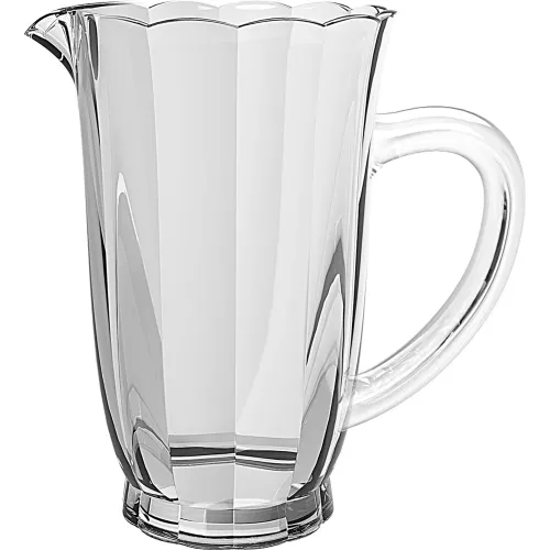 ICHIMATSU Transparente modelo Jarra De Vidrio Borde Ondulado 1.2 Lt transparentes 2026030213113527987  