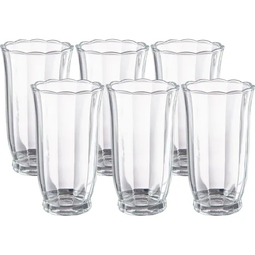 ICHIMATSU Transparente modelo Juego X 6 Pieza Vaso Largo 350 Ml transparentes 2026030213113528008  