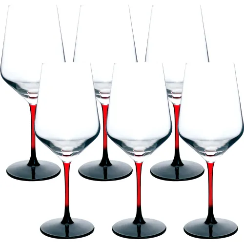 ICHIMATSU  modelo Juego X 6 Piezas Copa De Vino Caliz Rojo Aurum 400 Ml 2026030213113528021  