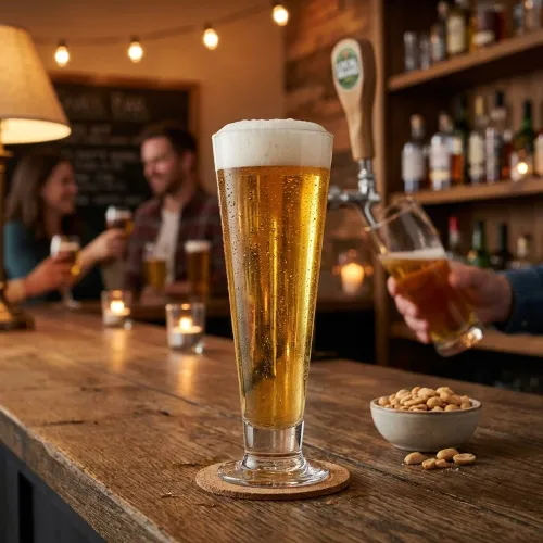 ICHIMATSU Juego X 6 Piezas Vaso Cerveza 400 Ml