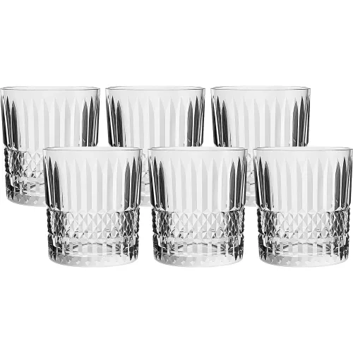 ICHIMATSU Transparente modelo Juego X 6 Piezas Vaso Corto 370 Ml transparentes 2026030213113528077  