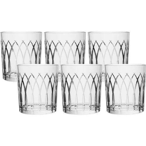 ICHIMATSU Transparente modelo Juego X 6 Piezas Vaso Corto 370 Ml transparentes 2026030213113528087  