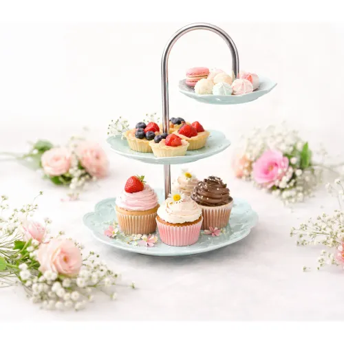 ICHIMATSU Porta Bocaditos 3 De Pisos (10/8/6)