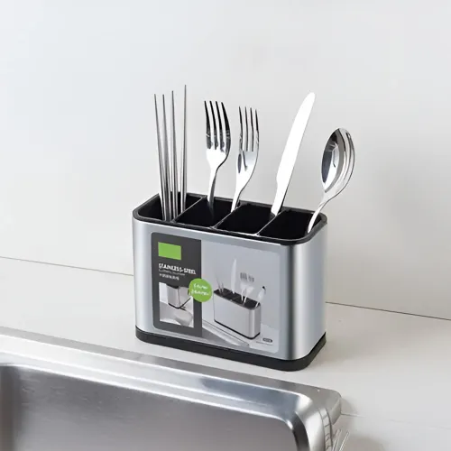 ICHIMATSU Organizador De Cubiertos Con Escurridor