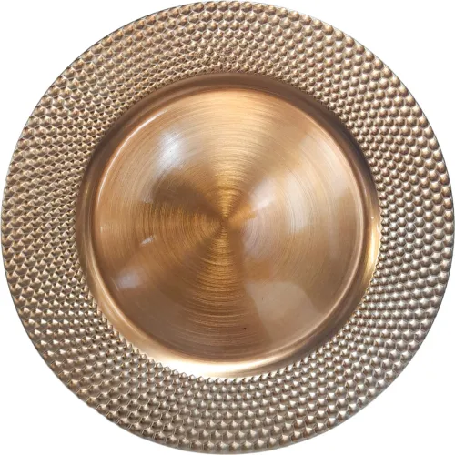 ICHIMATSU  modelo Plato Base De Plastico Con Relieve 32 Cm cobres 2026030213113528183  