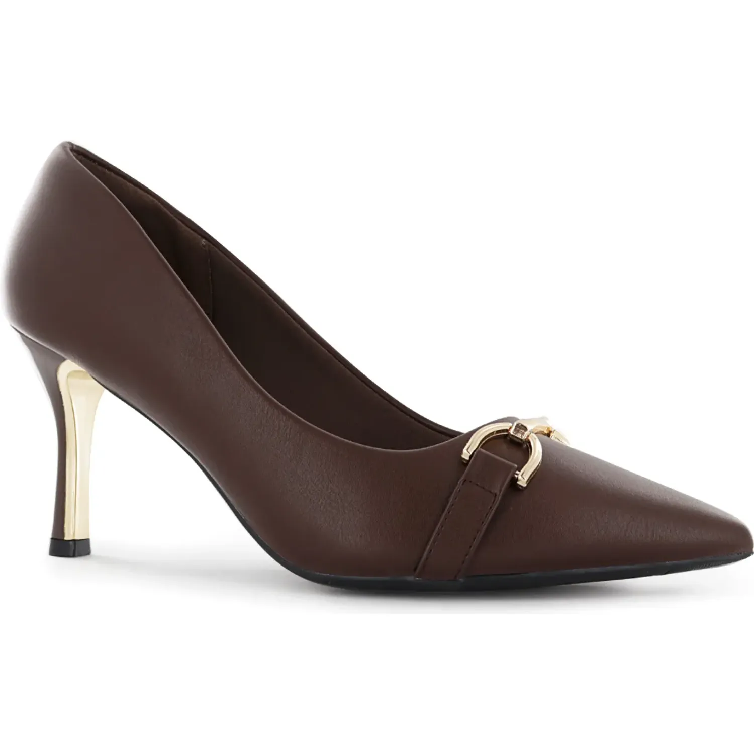 Zapato Impuls De Vestir Reina Vestir Mujer Muriel39 color chocolate | Platanitos