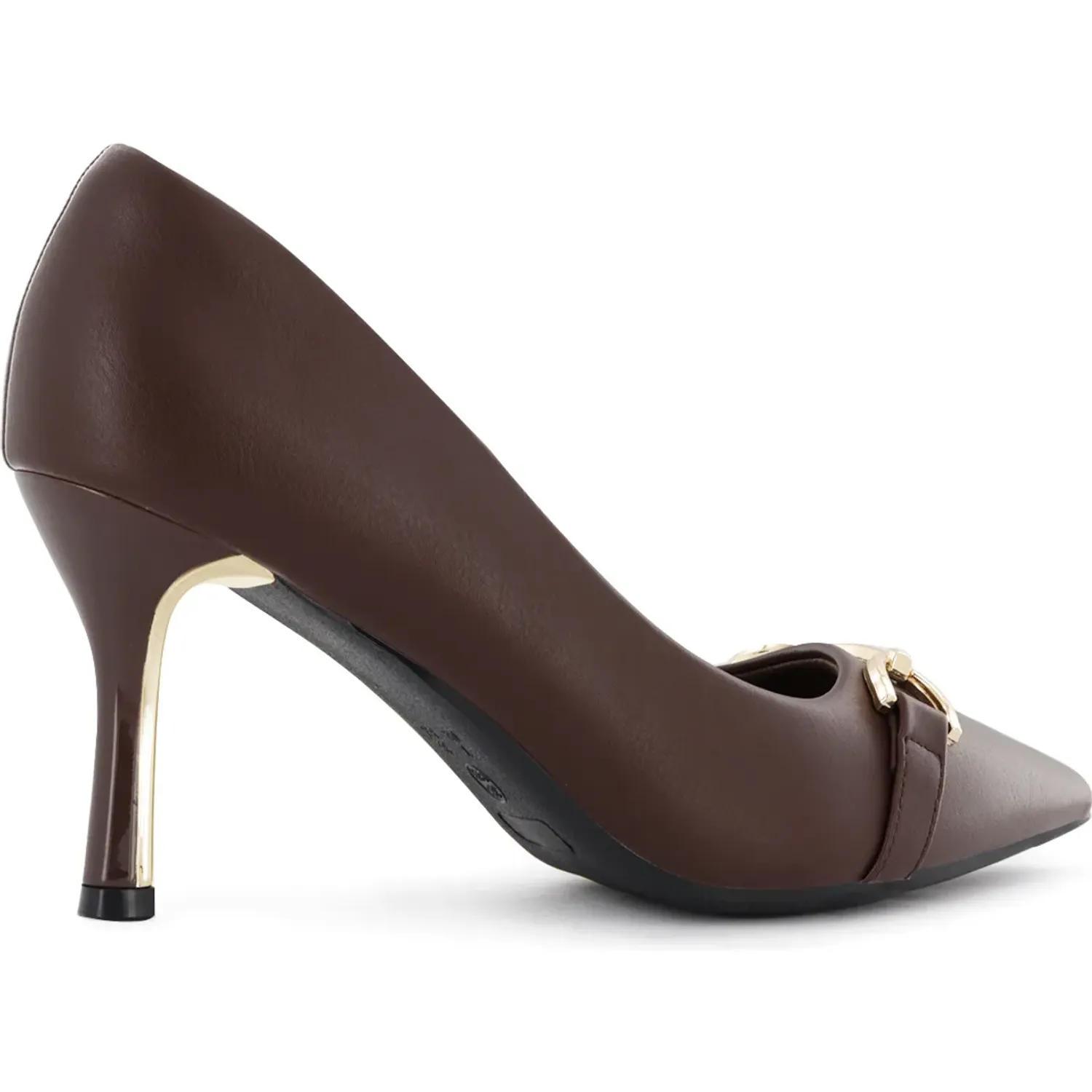 Zapato Impuls De Vestir Reina Vestir Mujer Muriel39 color chocolate | Platanitos