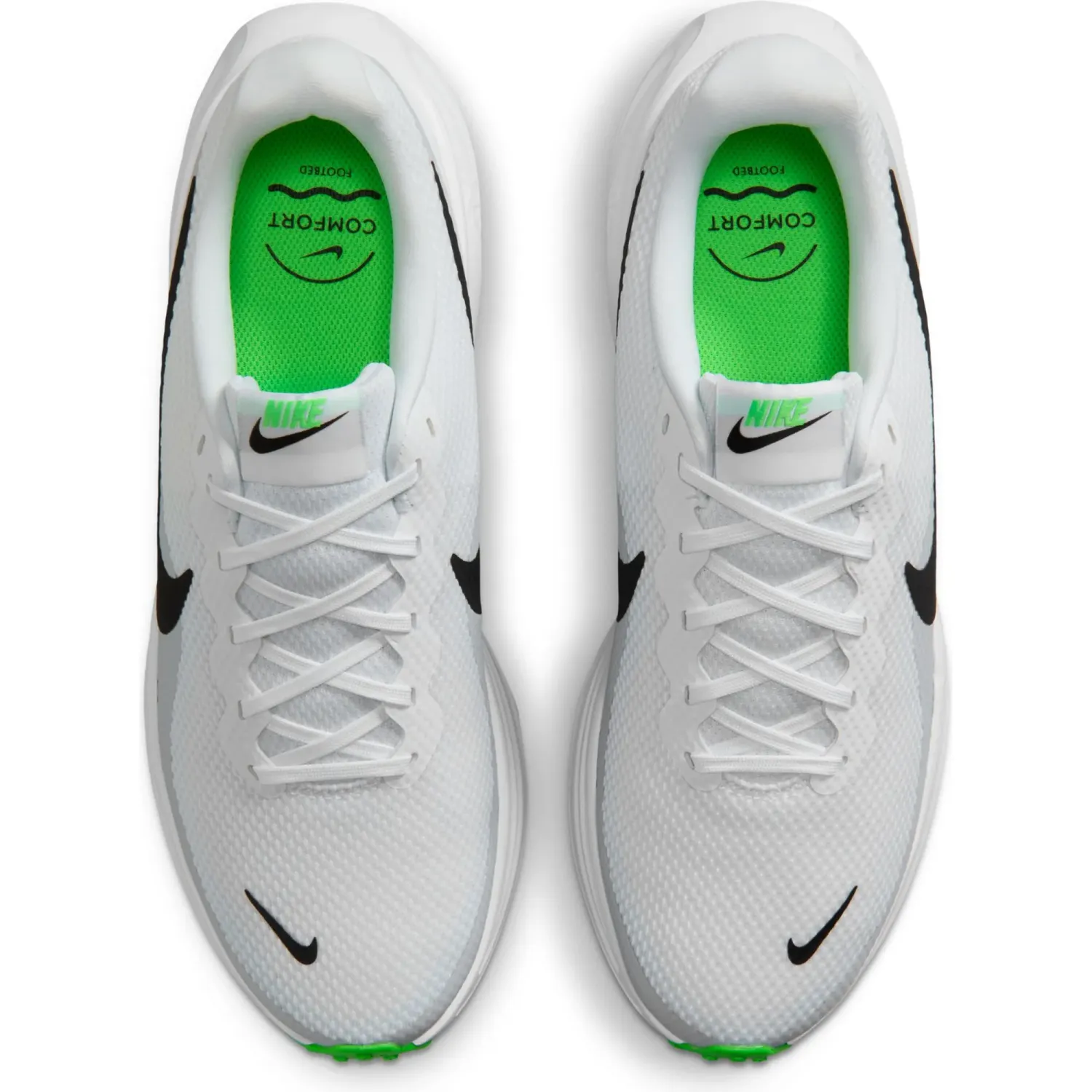 Zapatillas Nike Running Hombre Revolution 8 color blanco | Platanitos
