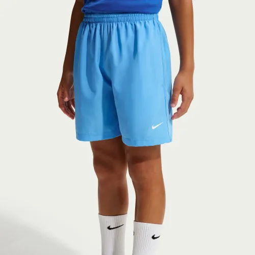 Niña Niño Nike Azul Short Training Jovencito Dri-Fit Icon Woven Multi