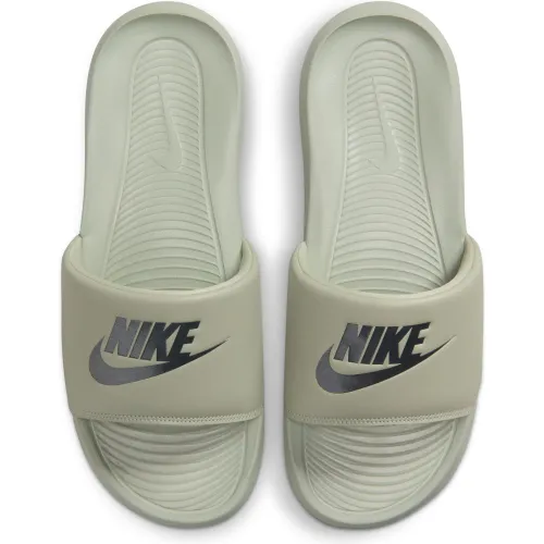 Sandalias Nike Hombre Victori One Slide color verde | Platanitos
