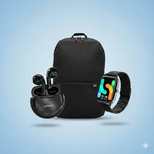 HAYLOU/LENOVO/XIAOMI Negro modelo Haylou Smartwatch Rs4 Plus +Lenovo Audifono Ht38 +Xiaomi Mochila Daypack negros 2026030319540429444  