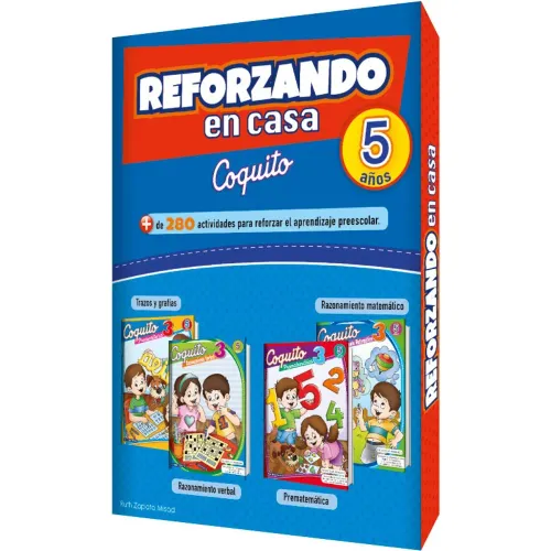 COQUITO Varios modelo Pack Reforzando En Casa 5 Años (4 Piezas) varios 2026030517432744457  