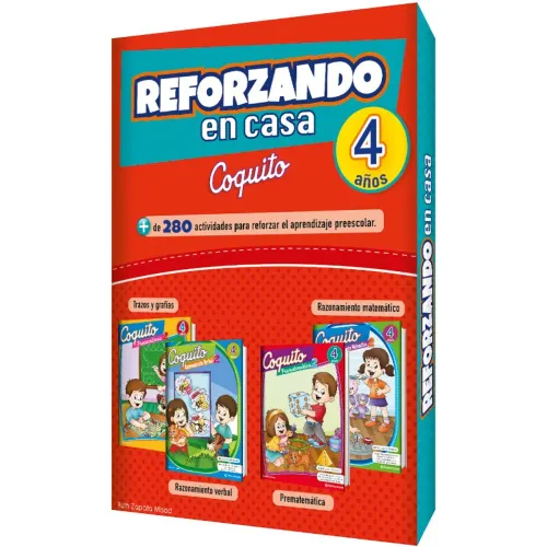 COQUITO Varios modelo Pack Reforzando En Casa 4 Años (4 Piezas) varios 2026030517432744460  