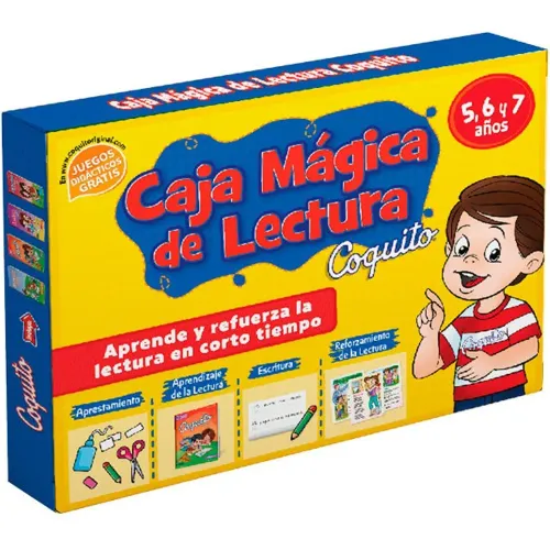 COQUITO Varios modelo Caja Mágica De Lectura (4 Libros) varios 2026030517432744538  