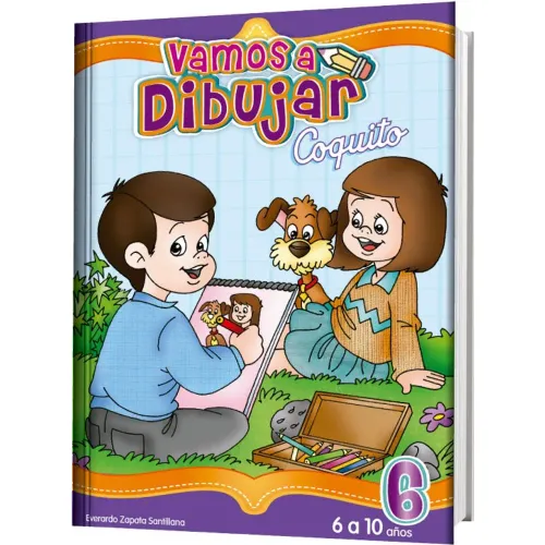 COQUITO Pack Vamos A Dibujar (Caja De 6 Piezas)
