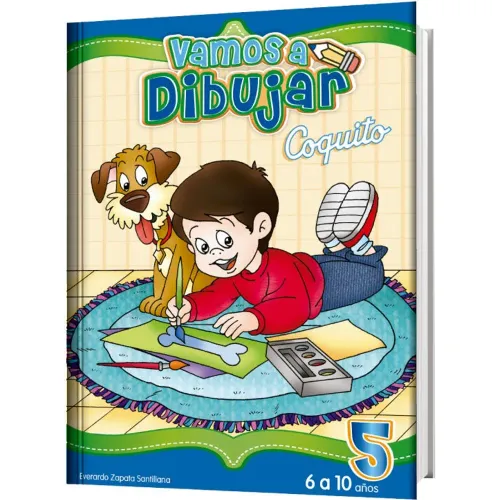 COQUITO Pack Vamos A Dibujar (Caja De 6 Piezas)