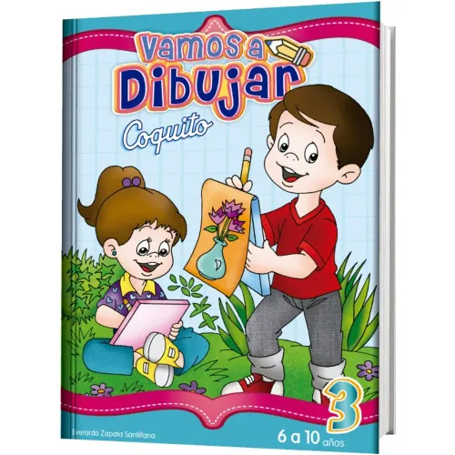 COQUITO Pack Vamos A Dibujar (Caja De 6 Piezas)