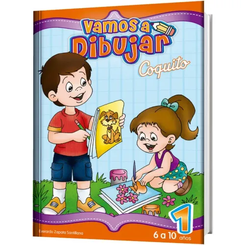 COQUITO Pack Vamos A Dibujar (Caja De 6 Piezas)