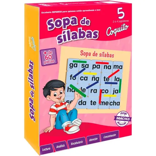 COQUITO Varios modelo Juego Didactico Sopa De Silabas varios 2026030517464777890  