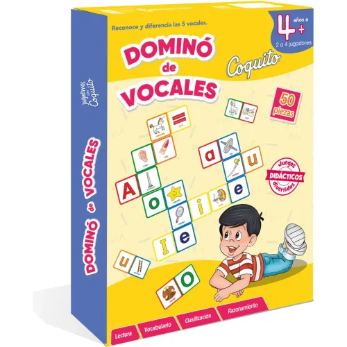 COQUITO Varios modelo Juego Dominó De Vocales varios 2026030517464777896  