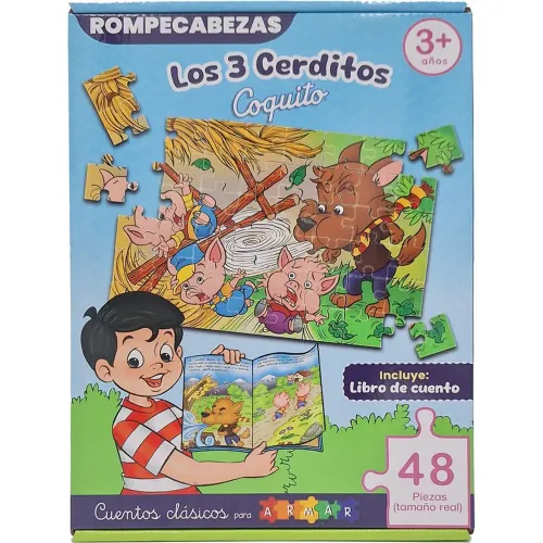 COQUITO Varios modelo Rompecabezas Los Tres Cerditos varios 2026030517464777902  
