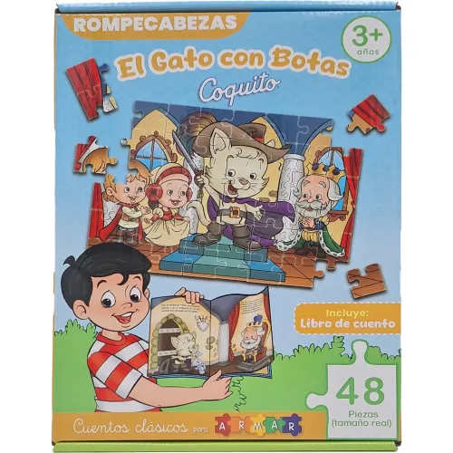 COQUITO Varios modelo Rompecabezas El Gato Con Botas varios 2026030517464777905  