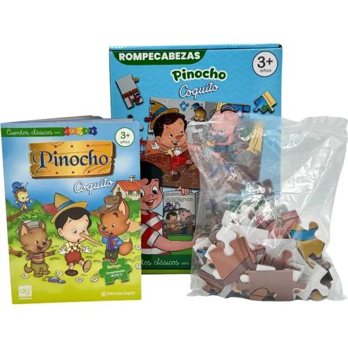 COQUITO Rompecabezas Pinocho