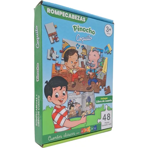 COQUITO Rompecabezas Pinocho