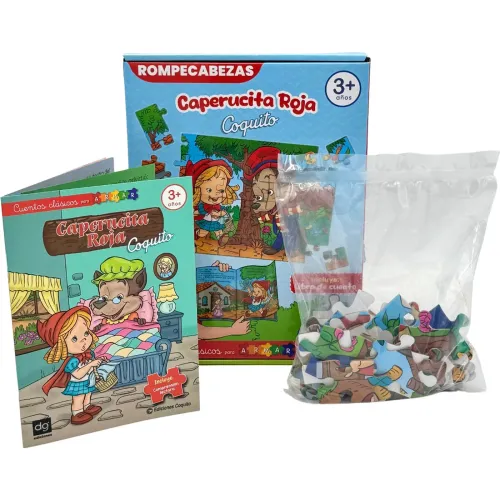 COQUITO Rompecabezas Caperucita Roja
