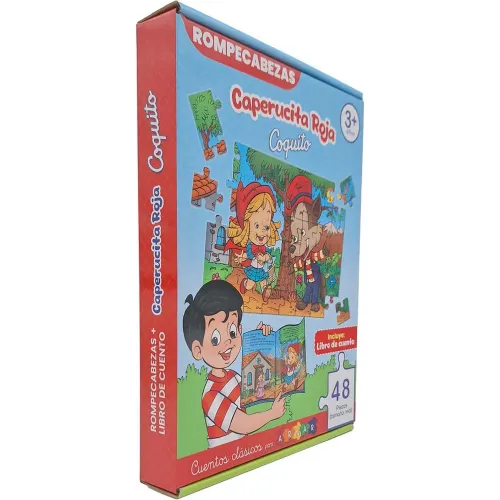 COQUITO Rompecabezas Caperucita Roja