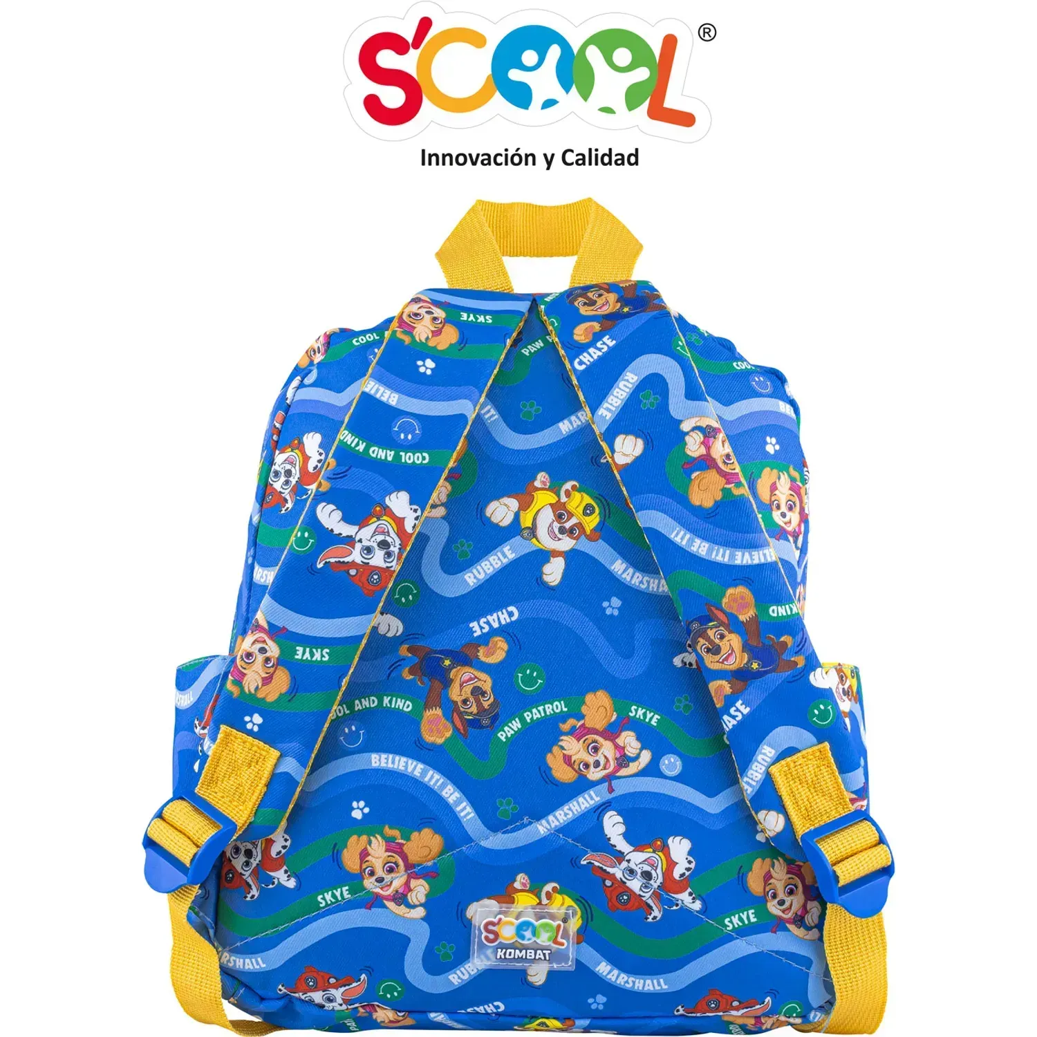 Mochila Scool Escolar Niño Paw Patrol color azul | Platanitos