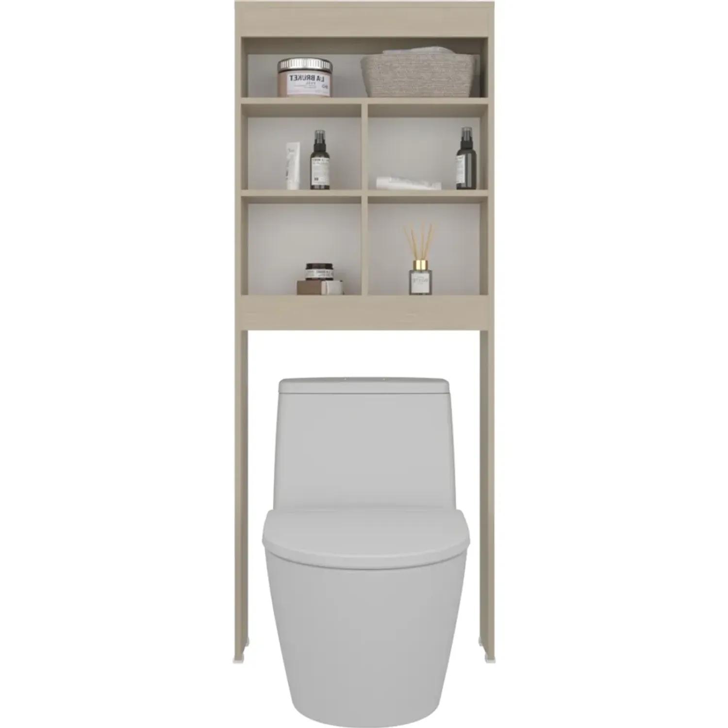 Estante Tuhome Wc Bath Duo 160,8x63,2x20,1 Cm color cartagena | Platanitos