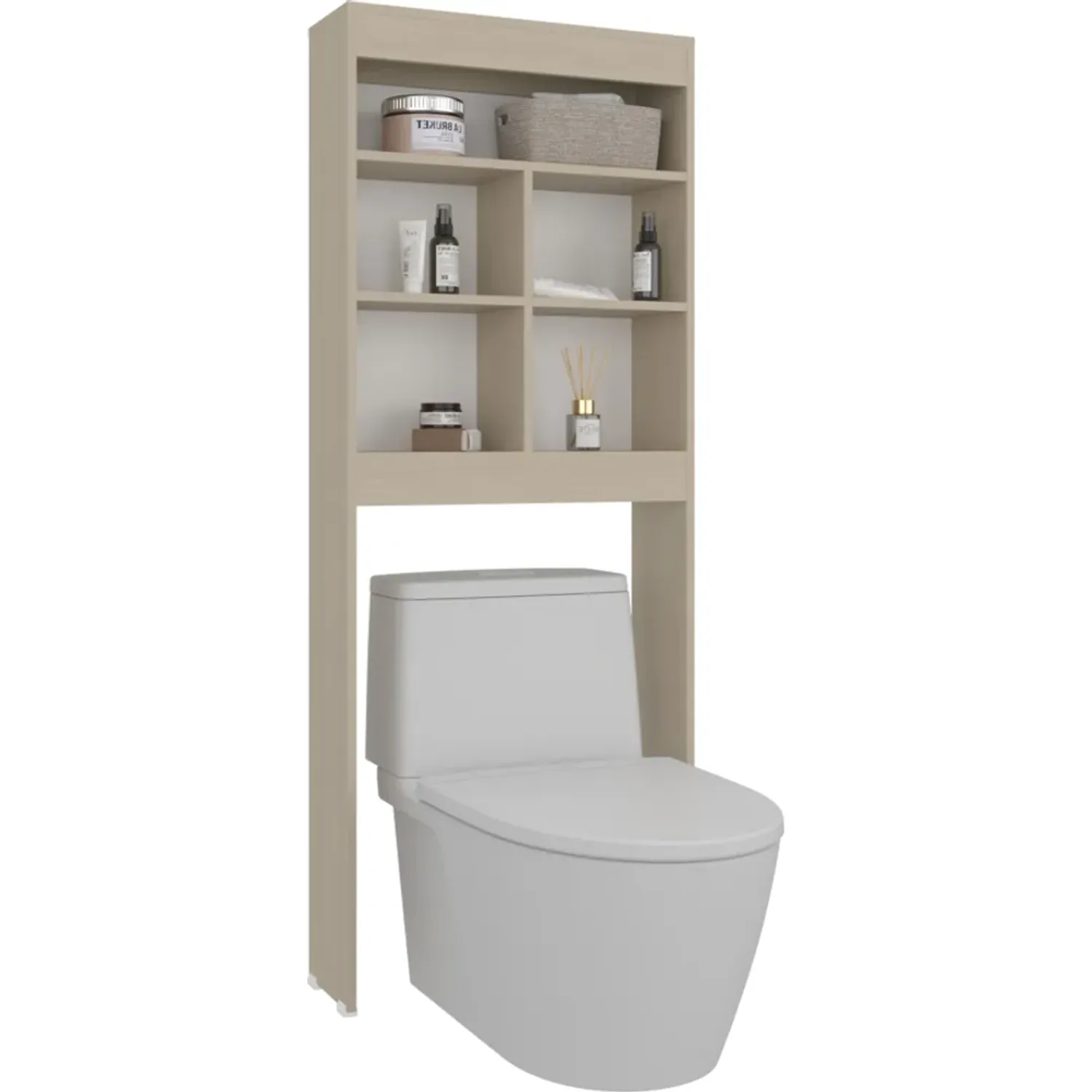 Estante Tuhome Wc Bath Duo 160,8x63,2x20,1 Cm color cartagena | Platanitos