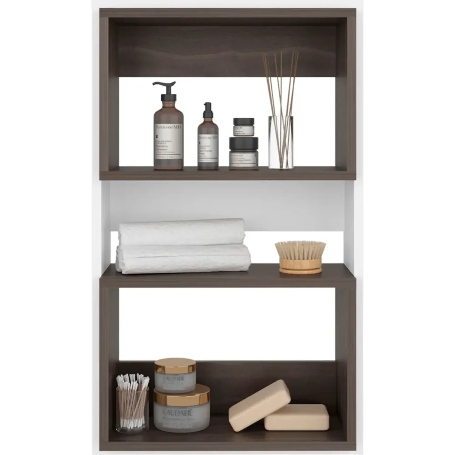 Mueble Tuhome Auxilar Muro Baño Eco color blanco/milan | Platanitos