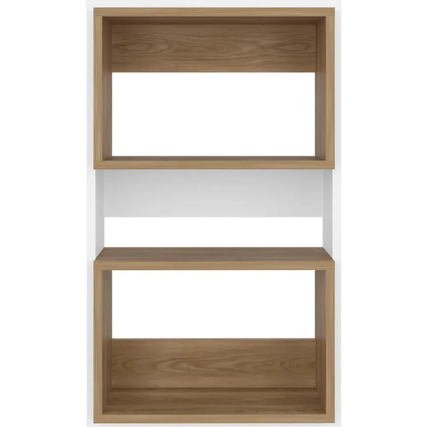 Mueble Tuhome Auxilar Muro Baño Eco color blanco/fresno | Platanitos