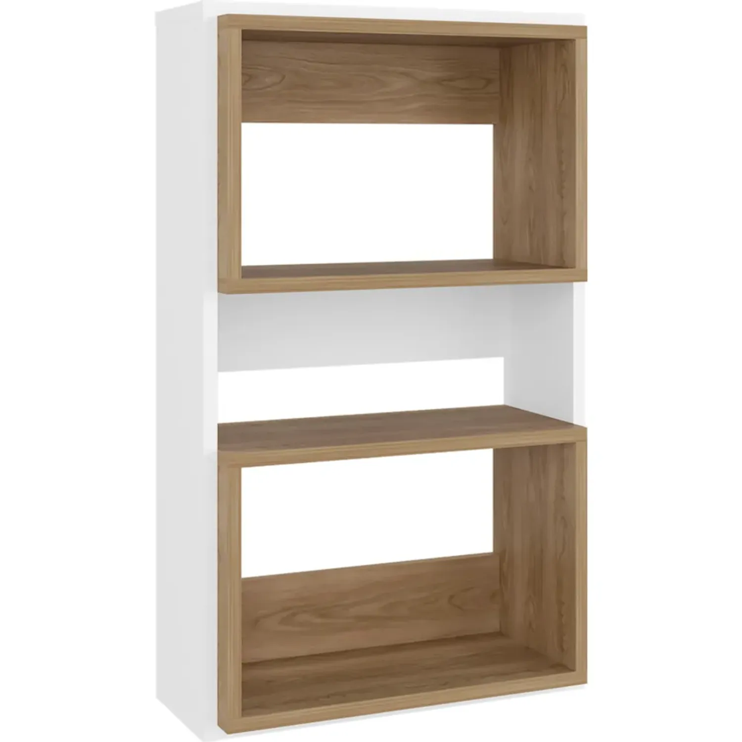 Mueble Tuhome Auxilar Muro Baño Eco color blanco/fresno | Platanitos