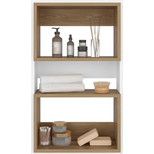 TUHOME Mueble Auxilar Muro Baño Eco