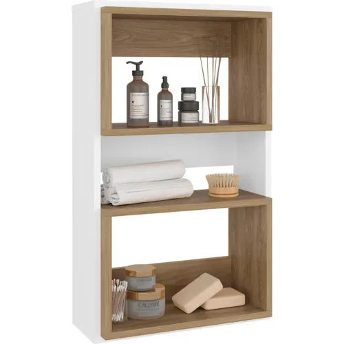 TUHOME Mueble Auxilar Muro Baño Eco