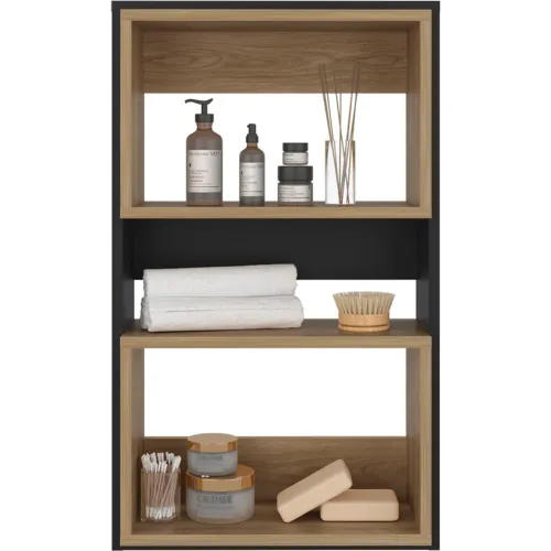 TUHOME Mueble Auxilar Muro Baño Eco