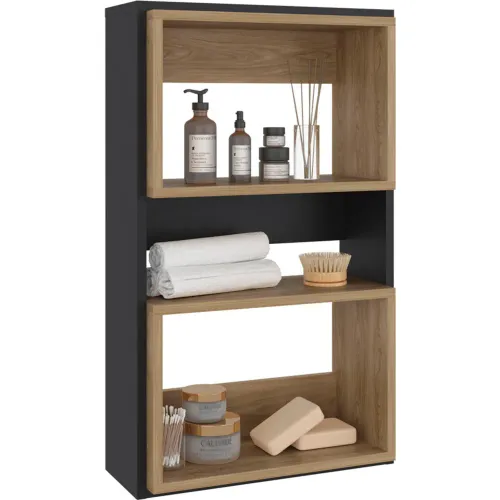 TUHOME Mueble Auxilar Muro Baño Eco