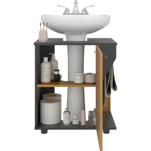 TUHOME Mueble Para Lavamanos Phillips 1 Puerta