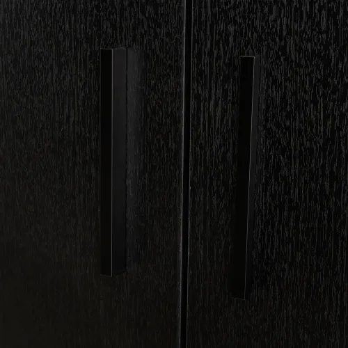 TUHOME Ropero Cómoda Praga 3 Puertas 1 Cajón Y Espejo